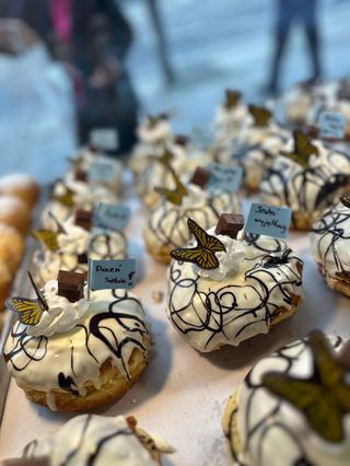 Pistacja z bitą śmietaną