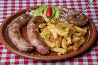 Bavarska ljuta kobasica sa sirom lunch paket