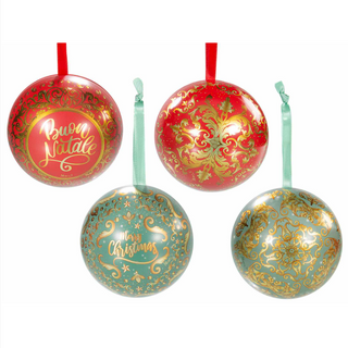 Glob metalic Crimson and Evergreen cu praline belgiene Valentino 100g