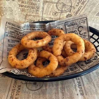 Aros de cebolla (ración)