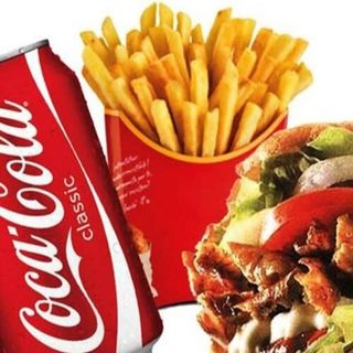 Menú kebab + patatas + bebida