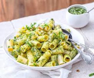 Rigatoni al pesto senese