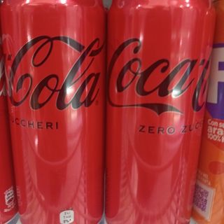 Coca cola zero lattina