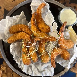 креветки катаифи