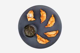 Gyoza tempura z krewetką