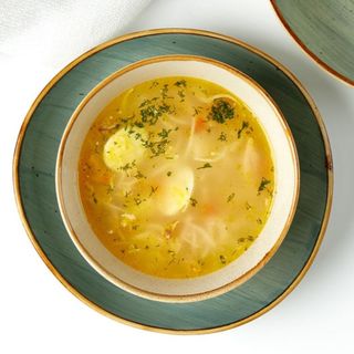 Куриный суп с лапшой