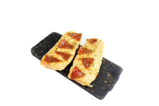 Pão de Alho com Queijo e Chouriço