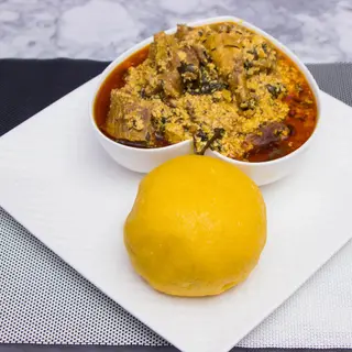 Egusi Soup with Swallow