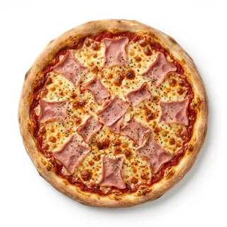 Pizza De Jamón Y Queso (Mediana)