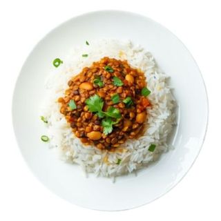 Porción Arroz con menestra