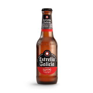 Botella estrella galicia 0,25