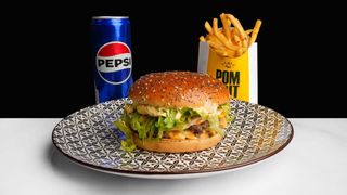 Grand burger Spicy double Meni