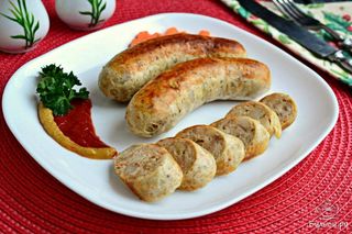 Колбаски из курицы