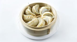 4.Ravioli carne al vapore 4 pezzi