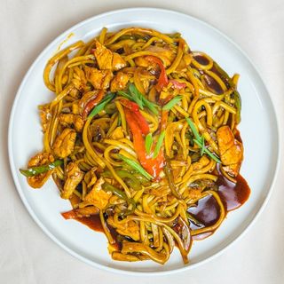 Цомян с курицей 