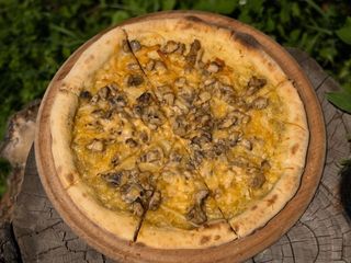 Перепічка з печі з куркою та грибами (470g)