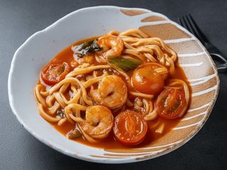 Паста з креветками та томатним соусом (330g)