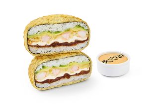 Sushi burger Big Dużo Krewetek