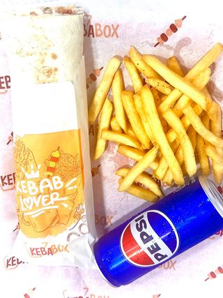 Meniu kebab de pui mare