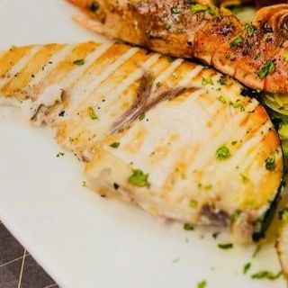 Trancio di pesce spada alla brace