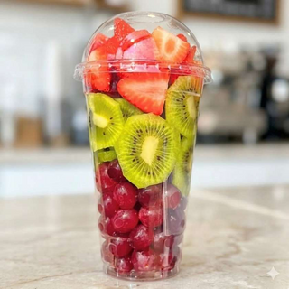 Fruta, Uva, Kiwi e Morango