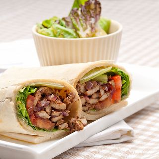 Shawarma Poulet avec Frites 
