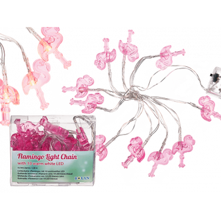 Guirnalda Flamingo con LEDs