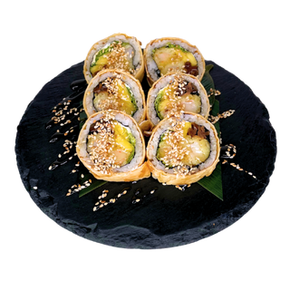 Ft. w omlecie z krewetkami w tempurze