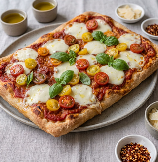 Caprese  in teglia