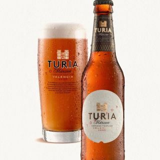 Cerveza TÚRIA vaso 50 cl 