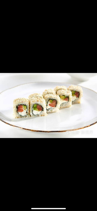Relleno de salmón con queso (8 piezas)