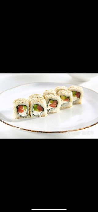 Relleno de salmón con queso (8 piezas)