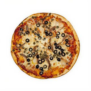9. Pizza De Anchoas (33 Cm.)