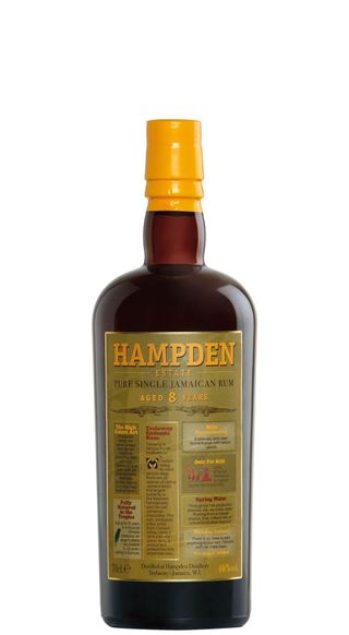 Rum 'Pure Single Jamaican' Hampden Estate 8 years