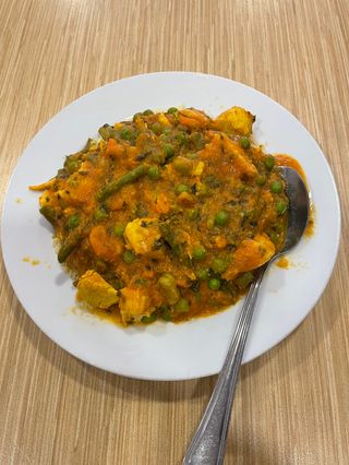 Cous cous con pollo y verduras