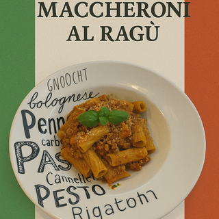 Macheroni Al Ragú 100% vacuno