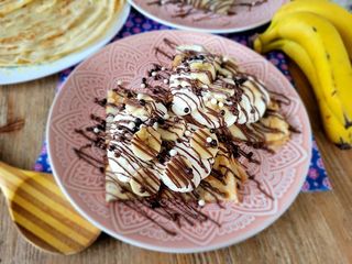 Crêpe Nutella, Banane