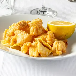 Fritos de rape con mahonesa Tártara.
