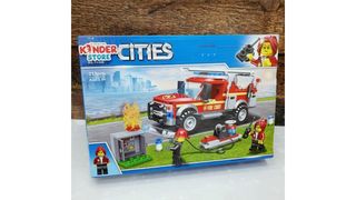 Лего City пожарная машина 213 деталей