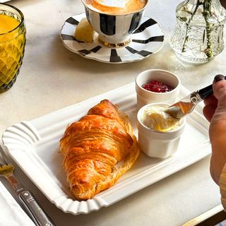 Croissant Mascarpone y Mermelada