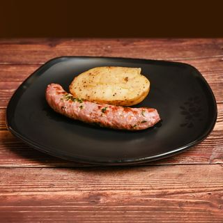 Butifarra con patatas