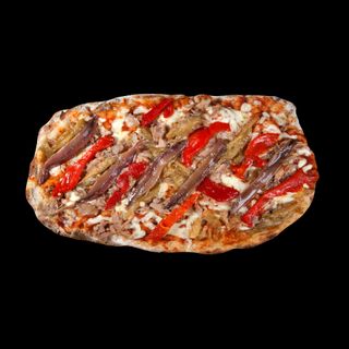 Espardenya con Anchoas