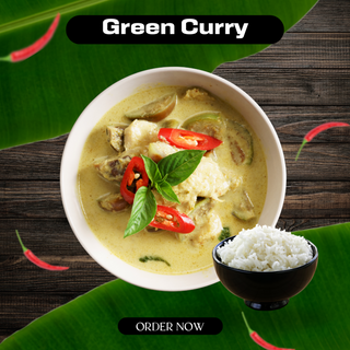 Green curry veg