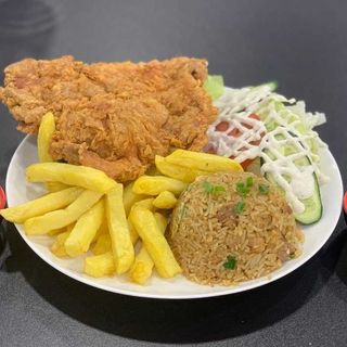 Mostrito con broaster