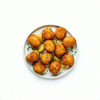 Tapa Croquetas + Patatas
