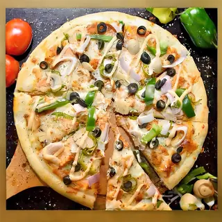 Pizza sa dimljenom pastrmkom