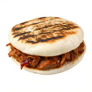 Cachapa Carne Mechada