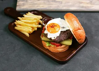 Burger Eggs