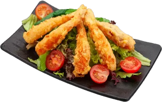 Shrimps Tempura Salad