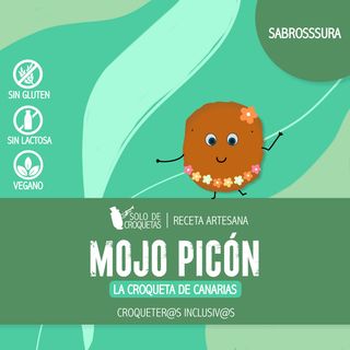 Croquetas de mojo picón (2 uds.) VEGANA